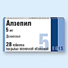 Алзепил таб п/п/о 5мг №28