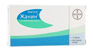 Жанин драже 2мг+30мкг №21х3