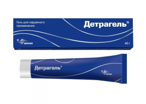 Детрагель гель 40г 