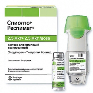 Спиолто Респимат р-р д/ингал доз 2,5мкг+2,5мкг/доза 4мл [Берингер Ингельхайм]