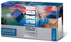 Мелаксен таб п/о 3мг №24