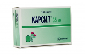 Карсил драже 35мг №1180