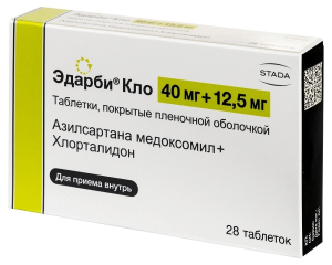 Эдарби Кло табл 40мг+12,5мг №28 