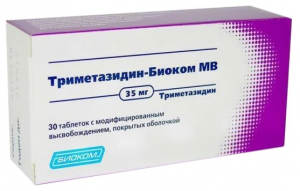 Триметазидин-Биоком МВ табл п/п/о 35мг №30