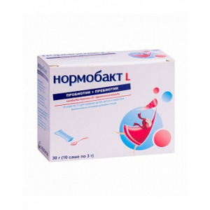 Нормобакт L 10 саше по 3г