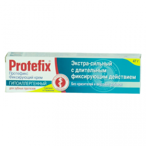 Протефикс крем фиксирующий гипоаллергенный 40мл
