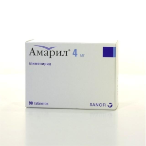 Амарил табл 4мг №30