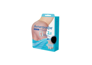 Антигалифе колготки 2в1 70den р.3-4 (черн)