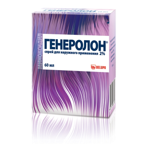 Генеролон спрей 2% 60мл 