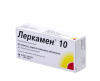 Леркамен 10 табл п/о 10мг №60