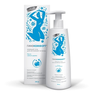 Гинокомфорт гель моющий интимный 200мл
