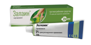 Залаин крем д/наружн прим 2% 20г