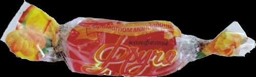 Конфеты Фручо желейные мандарин 190г фруктоза