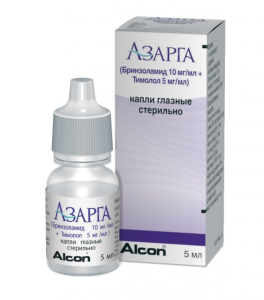 Азарга капли глазн 5мл 
