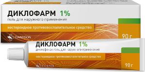 Диклофарм туба(гель д/наружн. прим.) 1% 90г