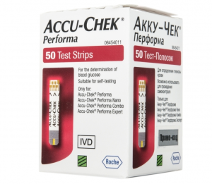 Тест-полоски Accu-chek Performa №50