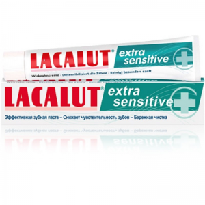 Зубная паста Lacalut Extra Sensetiv 50мл