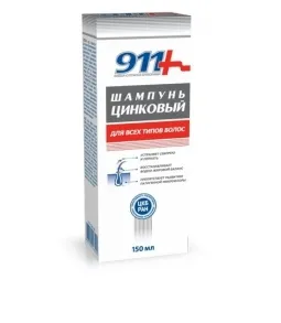 911 Шампунь цинковый 150мл 
