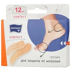 Пластырь Матопат Комфорт №12