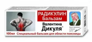 Бальзам Валентина Дикуля радикулин 100мл