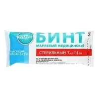 Бинт стер Клинса 7мх14см [Навтекс]