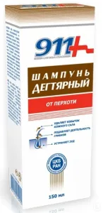 911 Шампунь дегтярный п/перхоти 150мл 