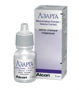 Азарга капли глазн 5мл 