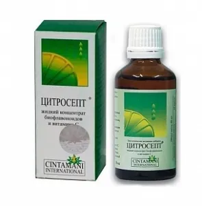 Цитросепт капли внутр/наружн 10мл