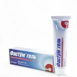 Фастум гель 2,5% 100г